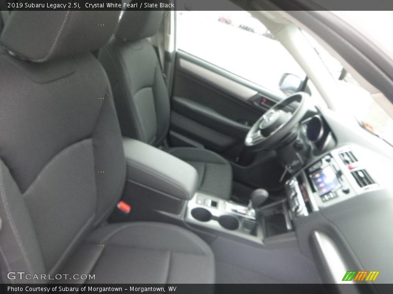 Crystal White Pearl / Slate Black 2019 Subaru Legacy 2.5i