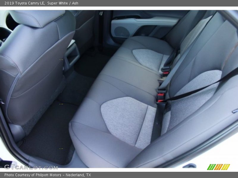 Super White / Ash 2019 Toyota Camry LE