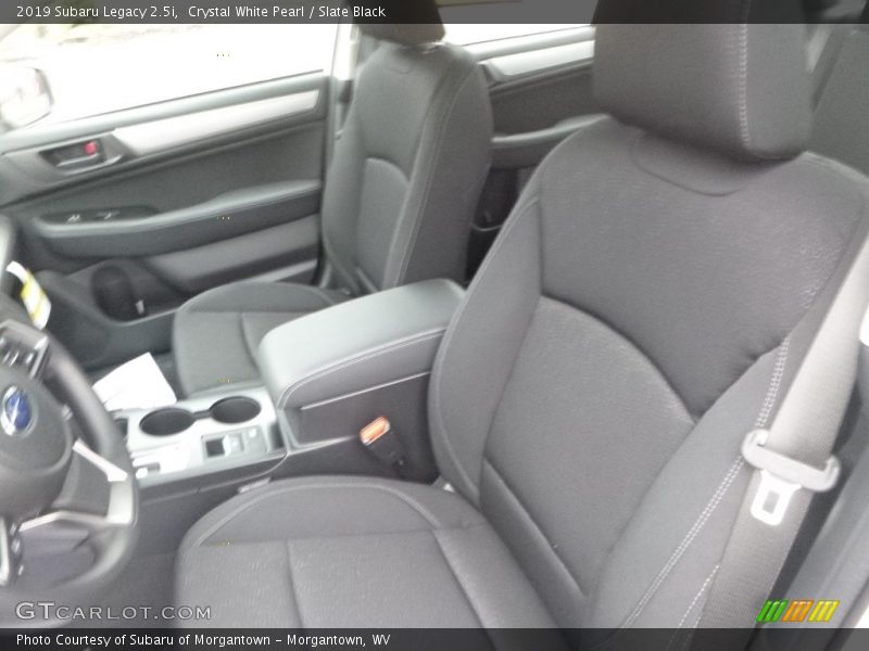 Crystal White Pearl / Slate Black 2019 Subaru Legacy 2.5i