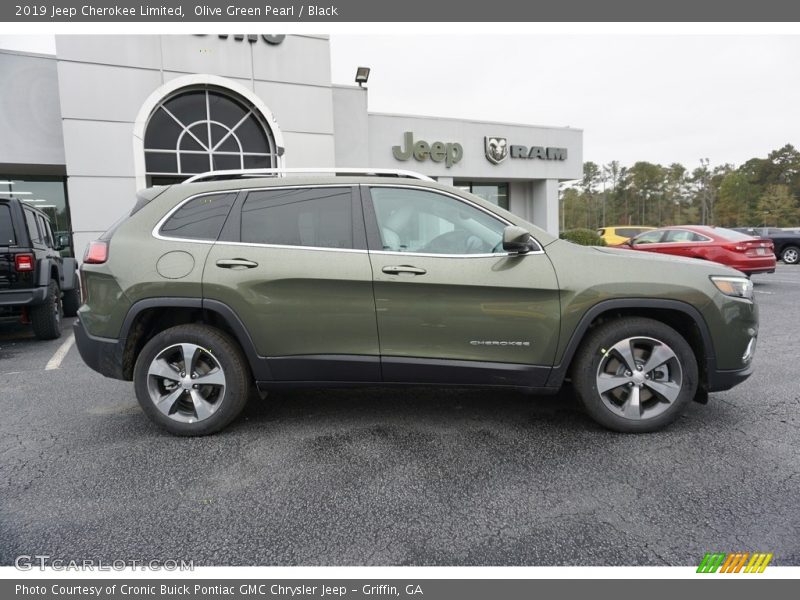  2019 Cherokee Limited Olive Green Pearl