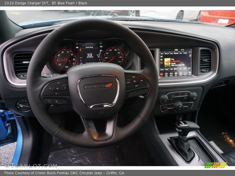 Dashboard of 2019 Charger SXT