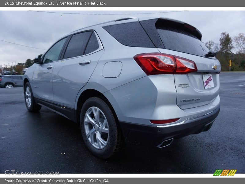 Silver Ice Metallic / Jet Black 2019 Chevrolet Equinox LT