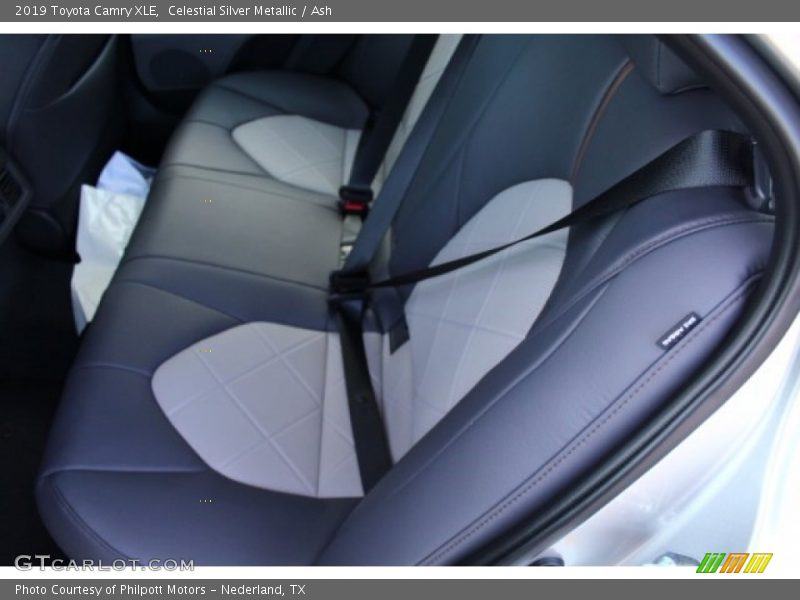 Rear Seat of 2019 Camry XLE