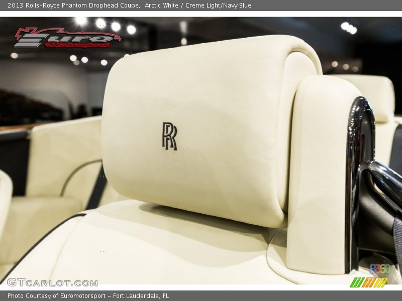 Arctic White / Creme Light/Navy Blue 2013 Rolls-Royce Phantom Drophead Coupe