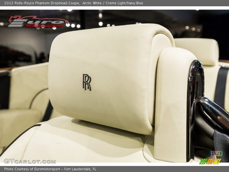 Arctic White / Creme Light/Navy Blue 2013 Rolls-Royce Phantom Drophead Coupe