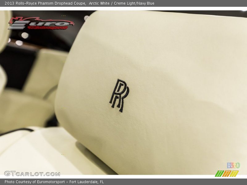 Arctic White / Creme Light/Navy Blue 2013 Rolls-Royce Phantom Drophead Coupe