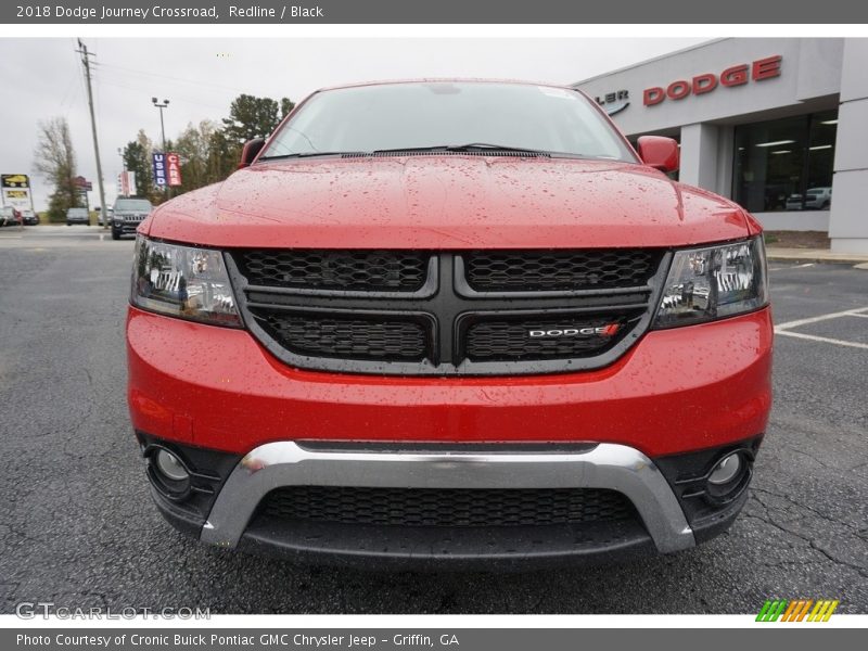 Redline / Black 2018 Dodge Journey Crossroad