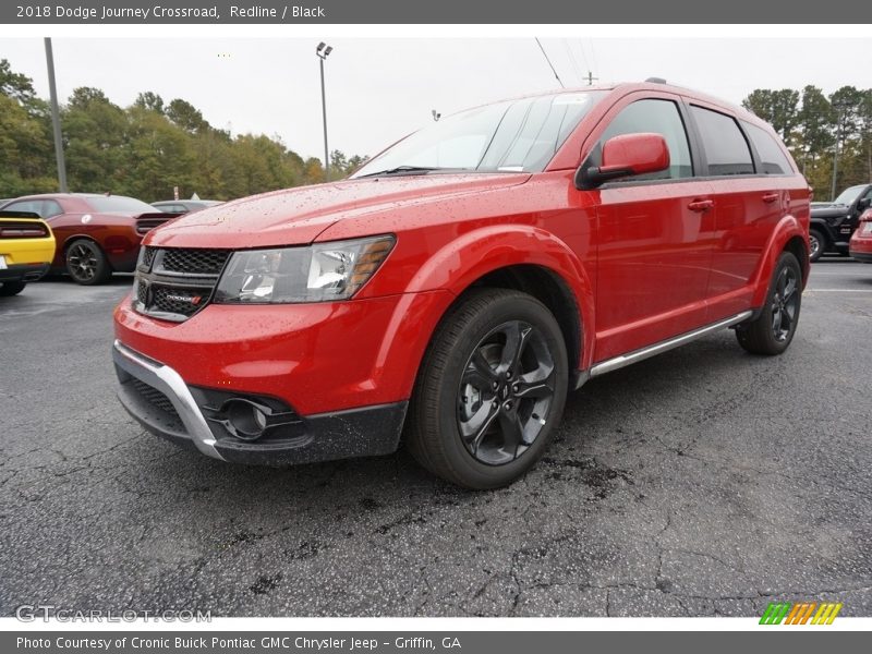 Redline / Black 2018 Dodge Journey Crossroad