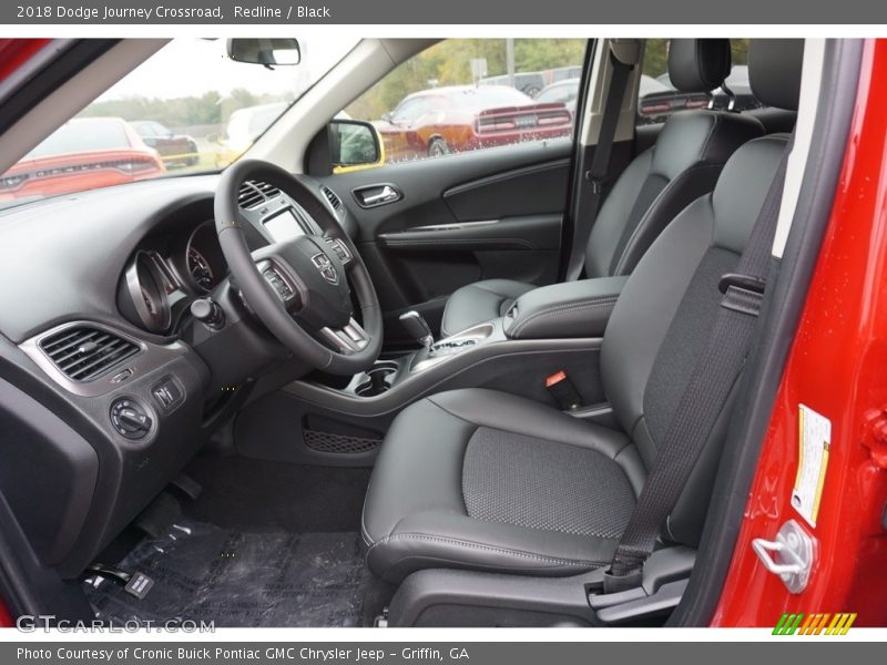 Redline / Black 2018 Dodge Journey Crossroad