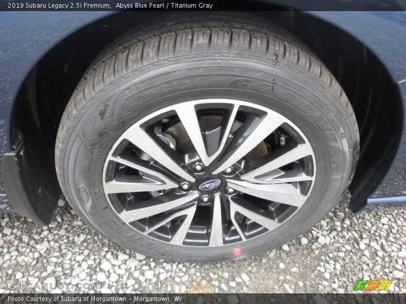 Abyss Blue Pearl / Titanium Gray 2019 Subaru Legacy 2.5i Premium