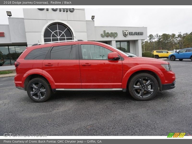 Redline / Black 2018 Dodge Journey Crossroad