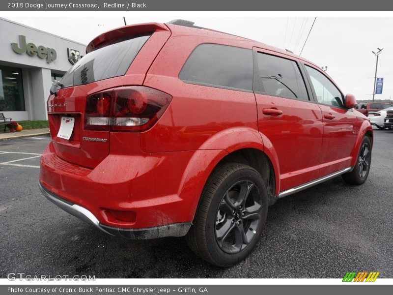 Redline / Black 2018 Dodge Journey Crossroad