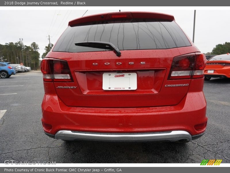 Redline / Black 2018 Dodge Journey Crossroad
