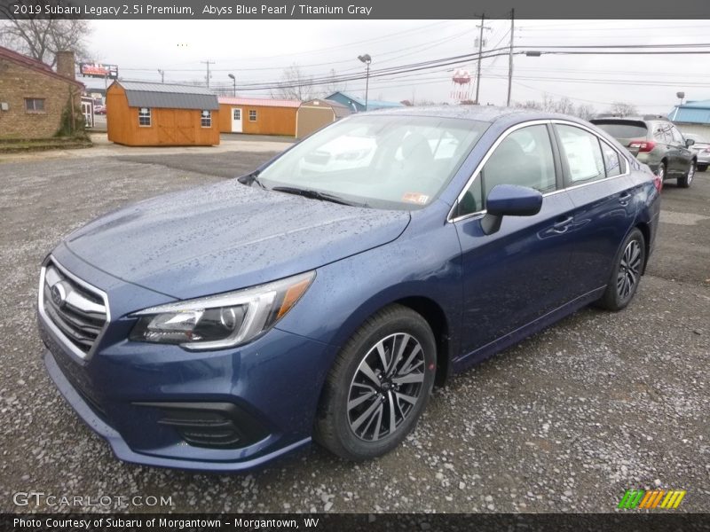 Abyss Blue Pearl / Titanium Gray 2019 Subaru Legacy 2.5i Premium
