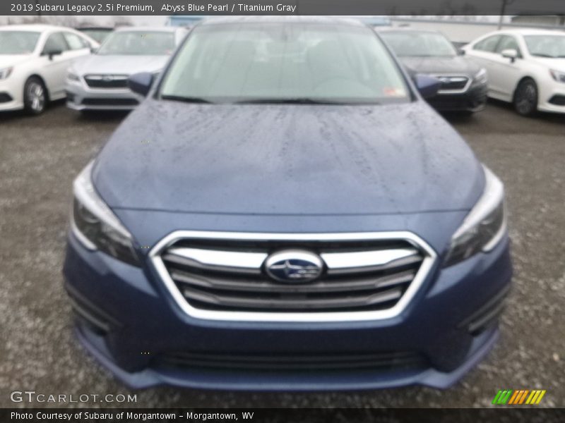 Abyss Blue Pearl / Titanium Gray 2019 Subaru Legacy 2.5i Premium