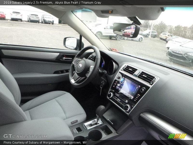 Abyss Blue Pearl / Titanium Gray 2019 Subaru Legacy 2.5i Premium