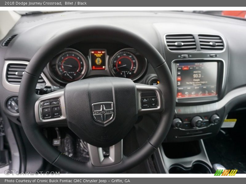 Billet / Black 2018 Dodge Journey Crossroad