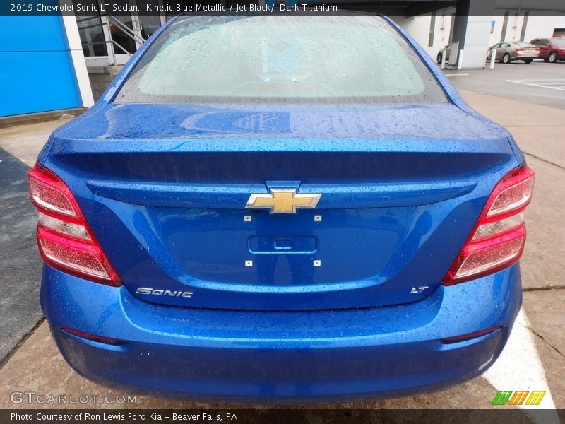 Kinetic Blue Metallic / Jet Black/­Dark Titanium 2019 Chevrolet Sonic LT Sedan