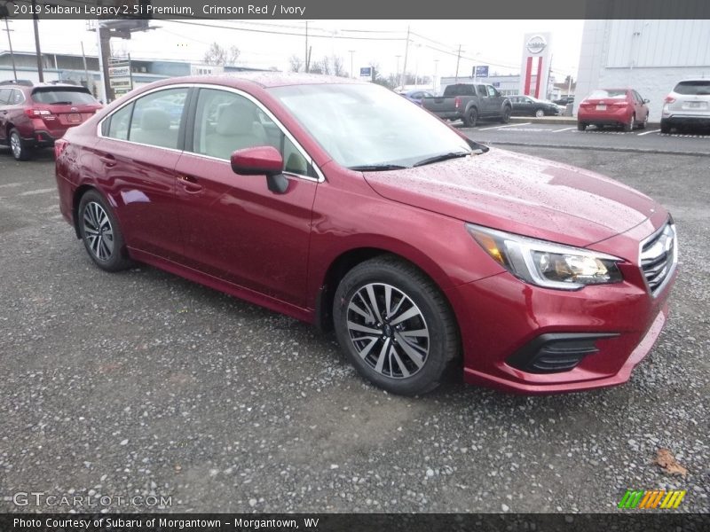 Crimson Red / Ivory 2019 Subaru Legacy 2.5i Premium