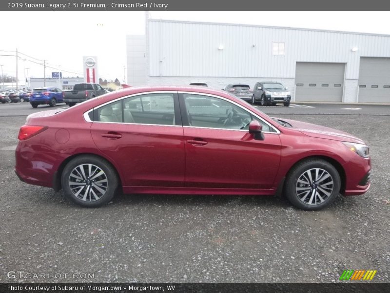 Crimson Red / Ivory 2019 Subaru Legacy 2.5i Premium