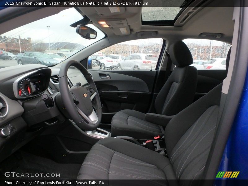 Front Seat of 2019 Sonic LT Sedan