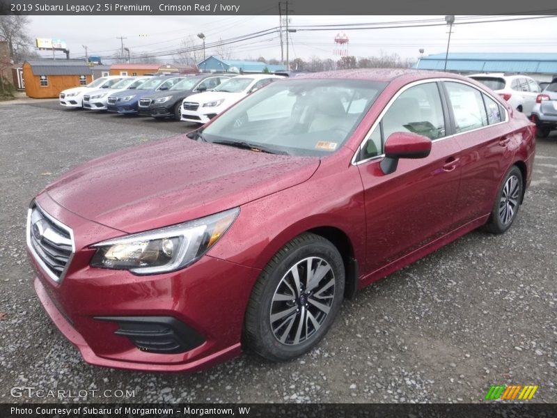 Crimson Red / Ivory 2019 Subaru Legacy 2.5i Premium