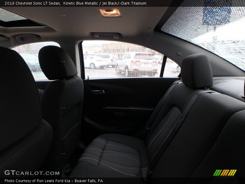 Kinetic Blue Metallic / Jet Black/­Dark Titanium 2019 Chevrolet Sonic LT Sedan