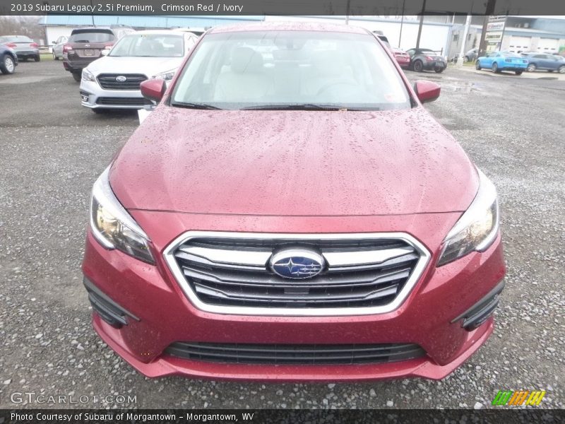 Crimson Red / Ivory 2019 Subaru Legacy 2.5i Premium