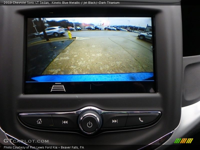 Kinetic Blue Metallic / Jet Black/­Dark Titanium 2019 Chevrolet Sonic LT Sedan