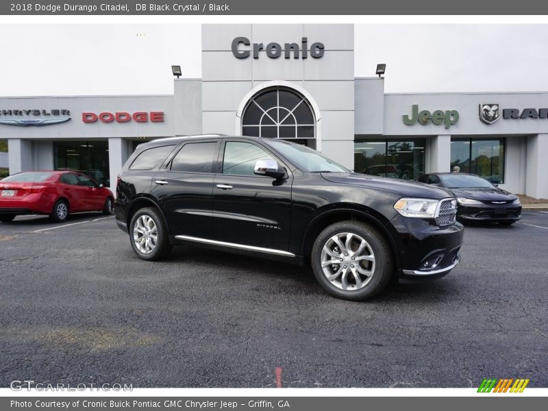 DB Black Crystal / Black 2018 Dodge Durango Citadel