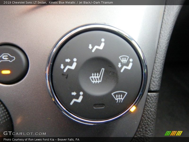 Kinetic Blue Metallic / Jet Black/­Dark Titanium 2019 Chevrolet Sonic LT Sedan