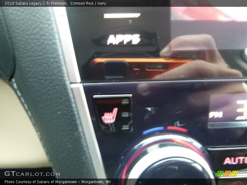 Crimson Red / Ivory 2019 Subaru Legacy 2.5i Premium