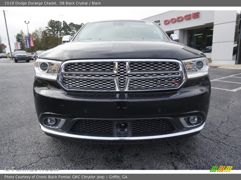 DB Black Crystal / Black 2018 Dodge Durango Citadel