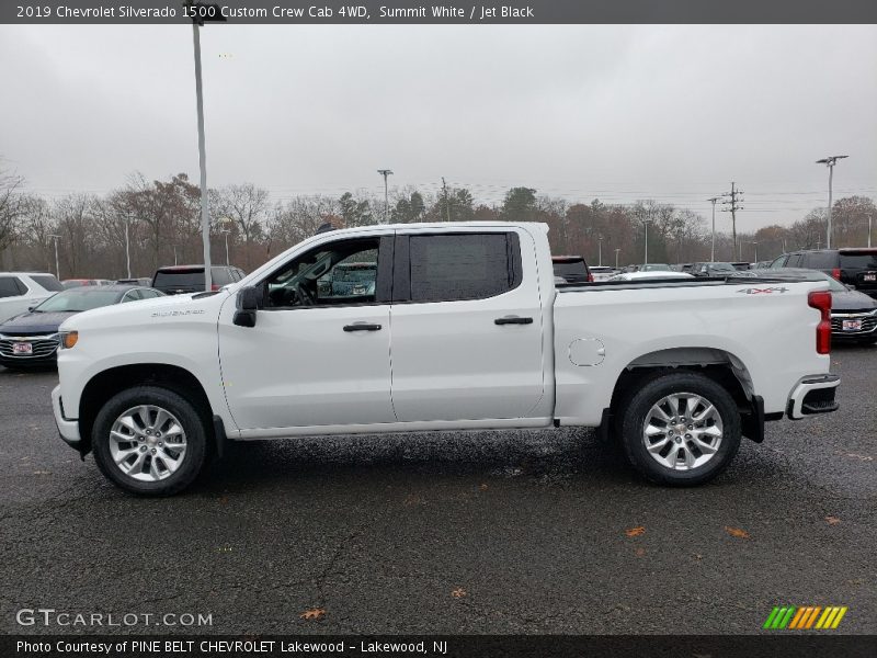  2019 Silverado 1500 Custom Crew Cab 4WD Summit White