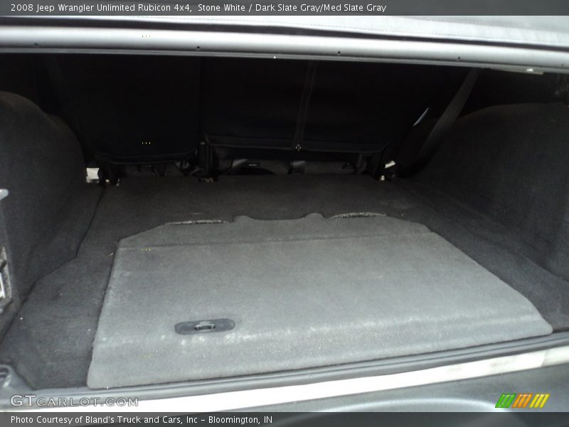 Stone White / Dark Slate Gray/Med Slate Gray 2008 Jeep Wrangler Unlimited Rubicon 4x4