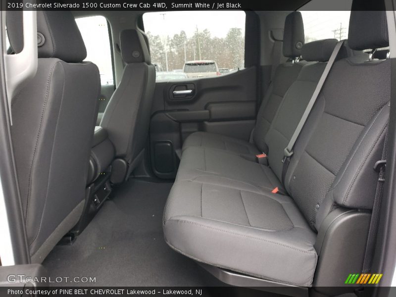 Rear Seat of 2019 Silverado 1500 Custom Crew Cab 4WD