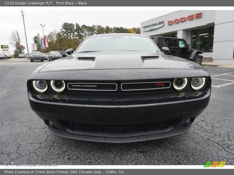 Pitch Black / Black 2018 Dodge Challenger R/T