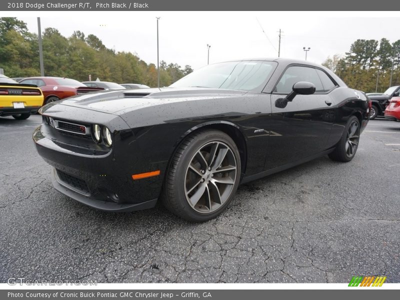 Pitch Black / Black 2018 Dodge Challenger R/T