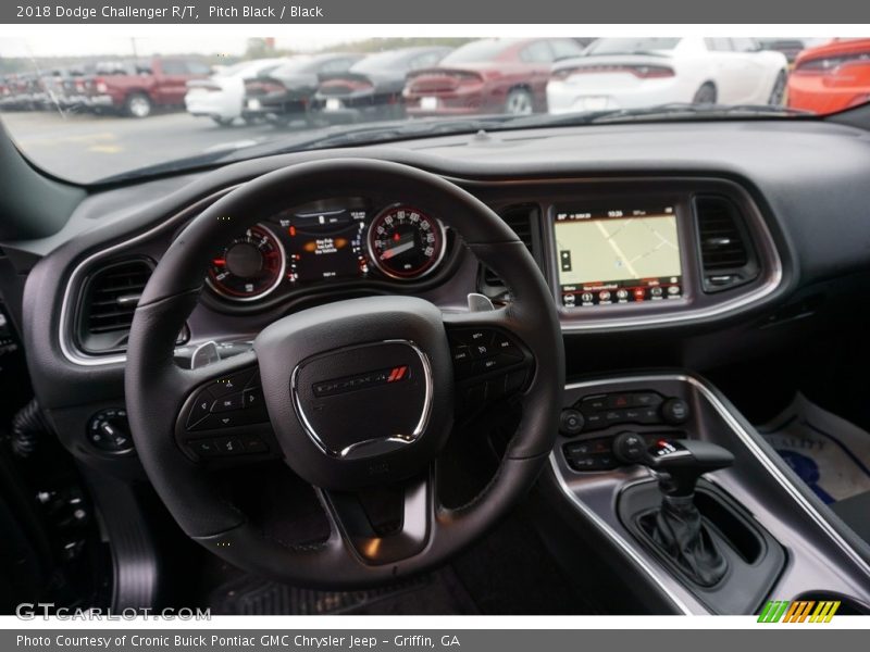 Pitch Black / Black 2018 Dodge Challenger R/T