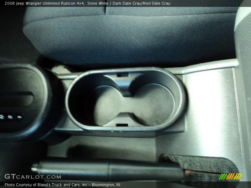 Stone White / Dark Slate Gray/Med Slate Gray 2008 Jeep Wrangler Unlimited Rubicon 4x4
