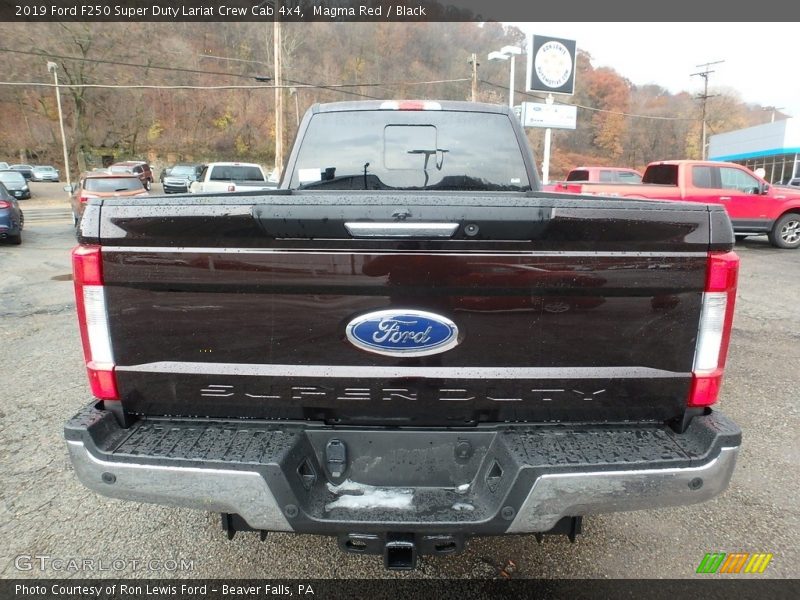 Magma Red / Black 2019 Ford F250 Super Duty Lariat Crew Cab 4x4