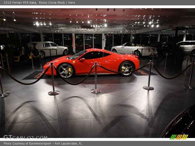 Rosso Corsa (Red) / Nero 2010 Ferrari 458 Italia