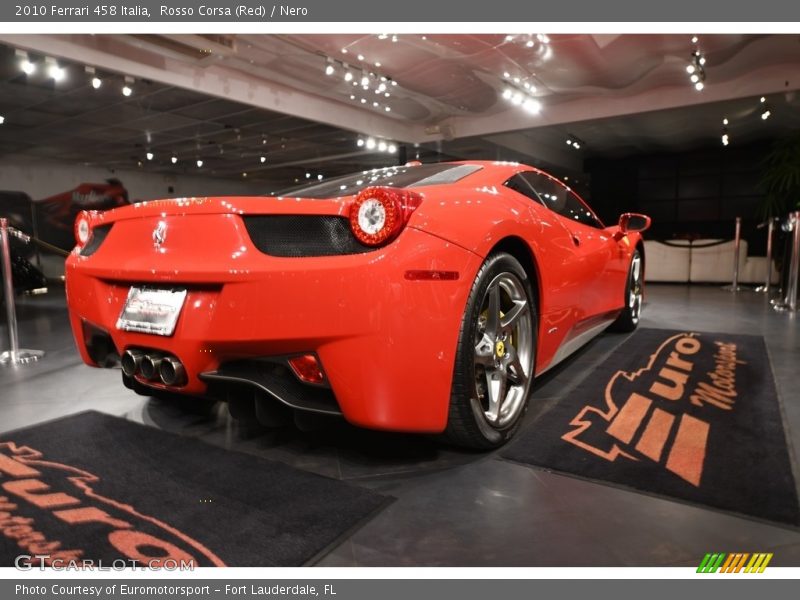 Rosso Corsa (Red) / Nero 2010 Ferrari 458 Italia