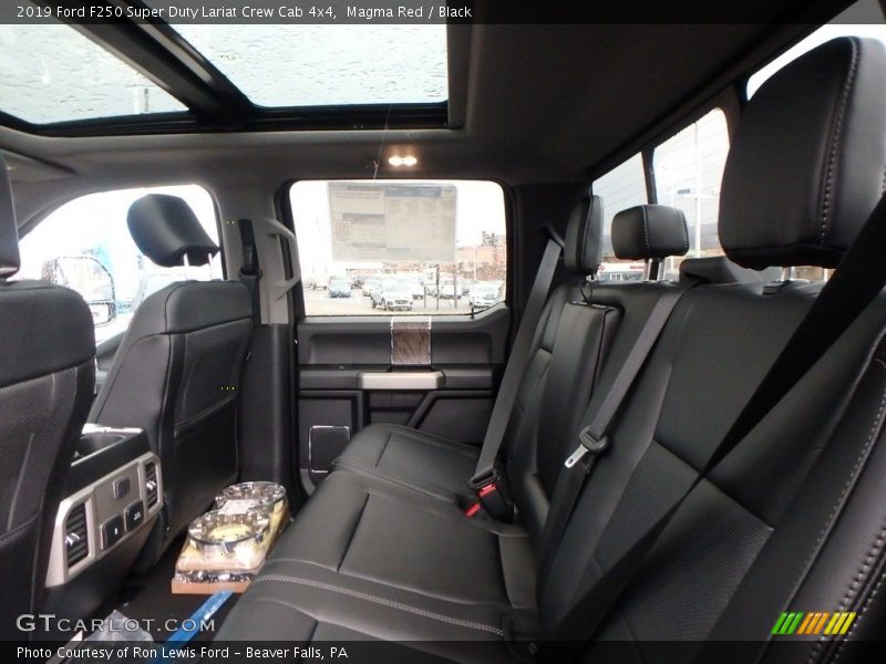 Magma Red / Black 2019 Ford F250 Super Duty Lariat Crew Cab 4x4