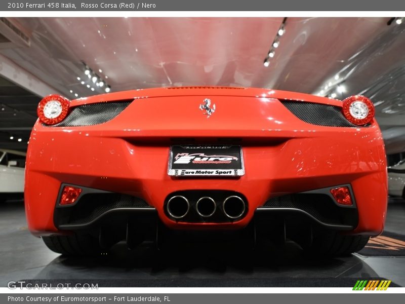 Rosso Corsa (Red) / Nero 2010 Ferrari 458 Italia