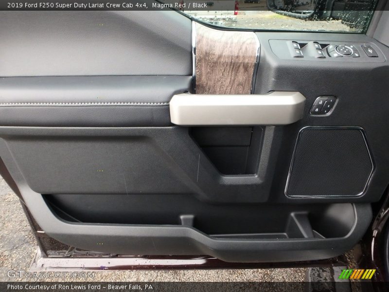 Door Panel of 2019 F250 Super Duty Lariat Crew Cab 4x4