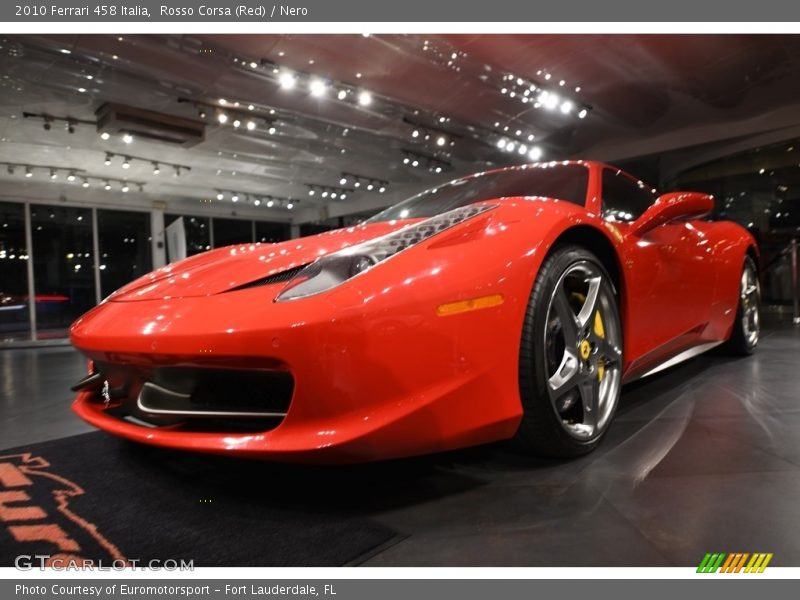 Rosso Corsa (Red) / Nero 2010 Ferrari 458 Italia