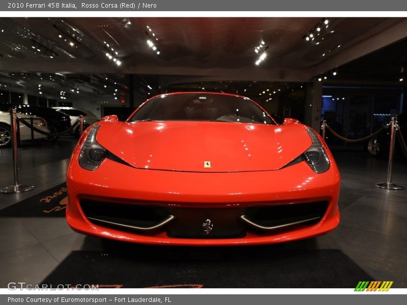 Rosso Corsa (Red) / Nero 2010 Ferrari 458 Italia