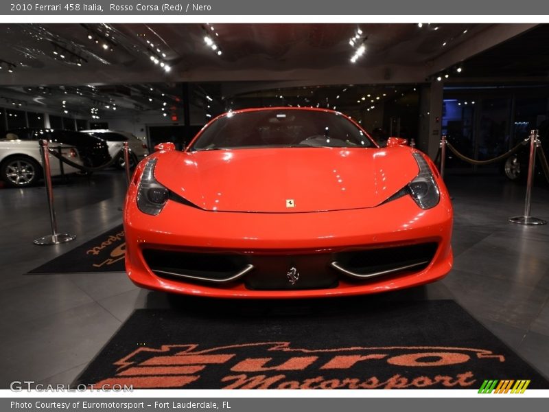 Rosso Corsa (Red) / Nero 2010 Ferrari 458 Italia