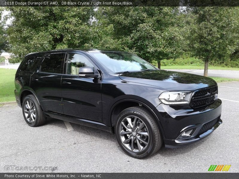 DB Black Crystal / Light Frost Beige/Black 2018 Dodge Durango GT AWD